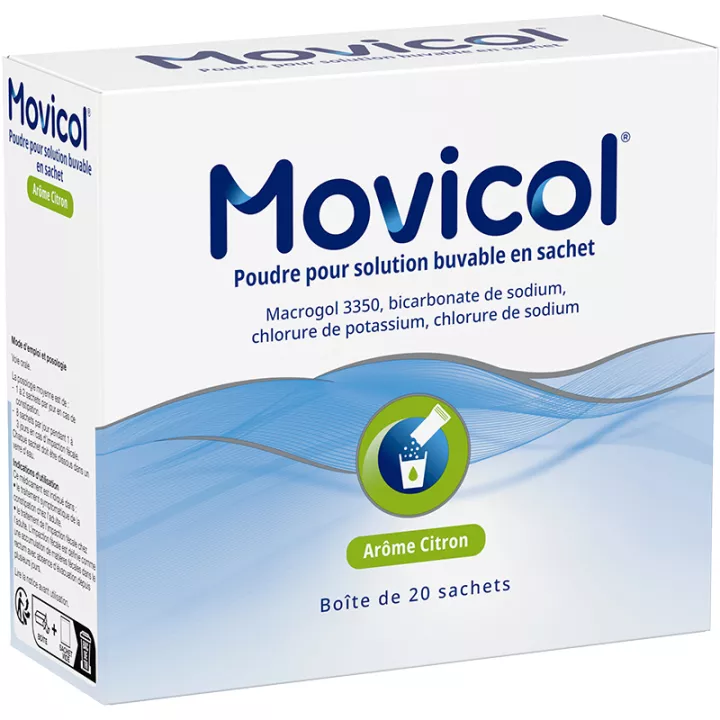 MOVICOL powder drinkable solution Lemon 20 Sachets