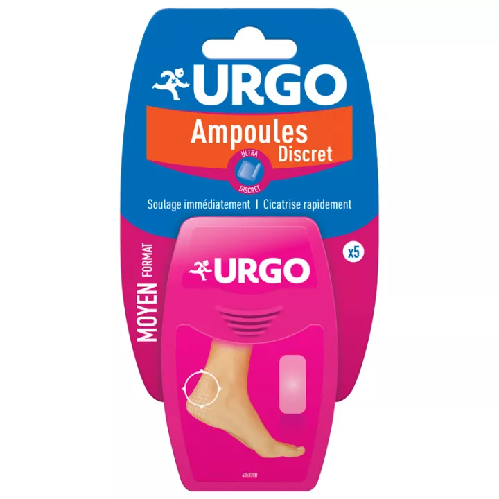 Urgo Ampoules Discret Pansement Boîte de 5