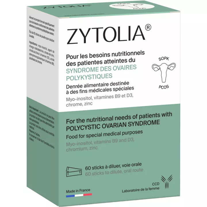 Zytolia Síndrome de ovario poliquístico 60 sticks