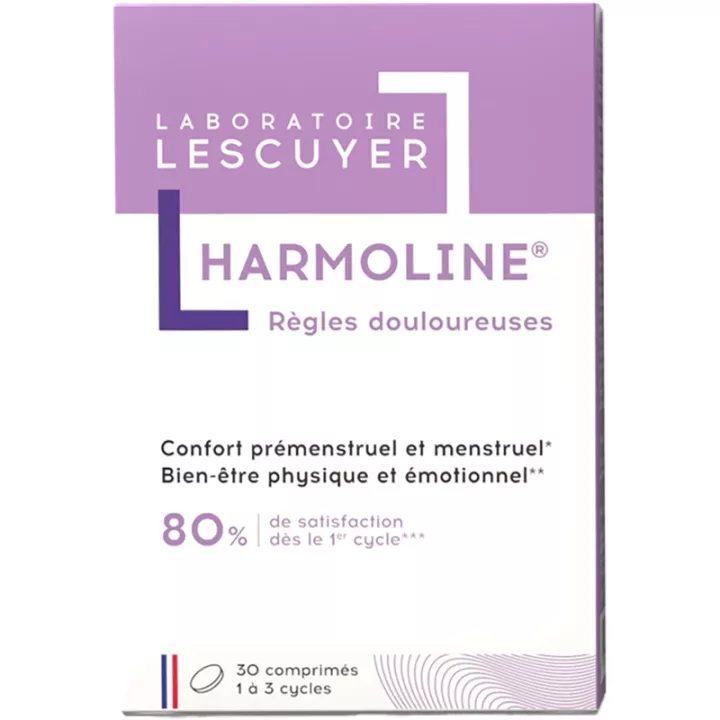 Lescuyer Harmoline Règles Douloureuses Confort Prémenstruel & Menstruel comprimés