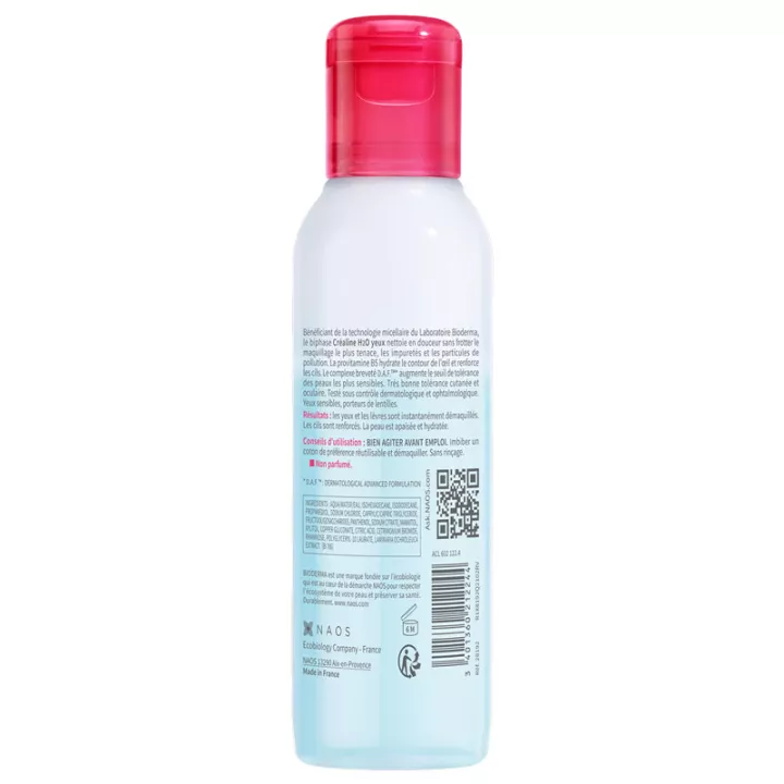 Bioderma Crealine H2O Глаза 125мл