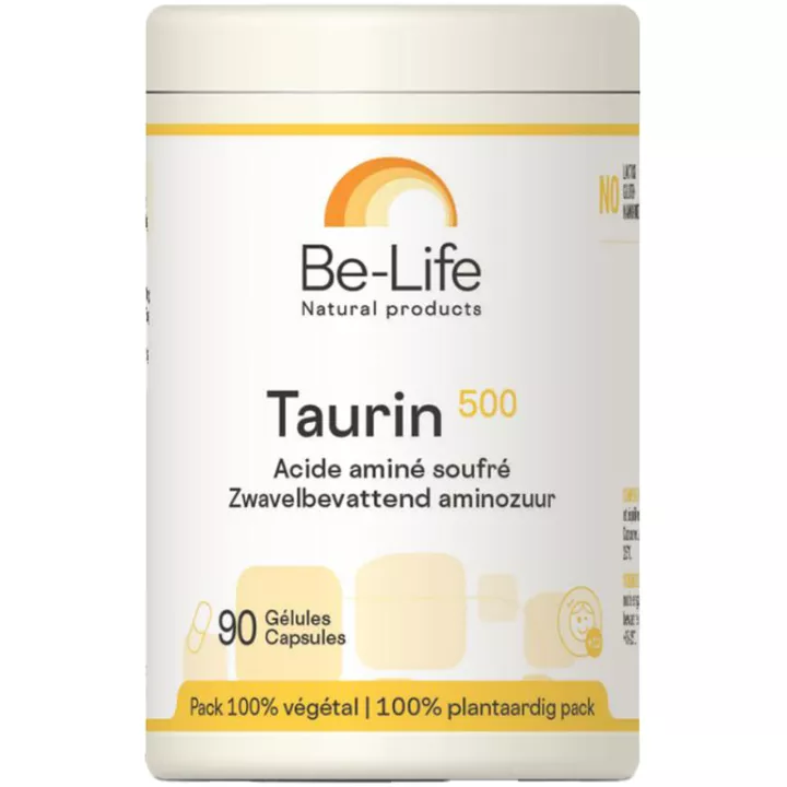 Be-Life Taurin 500 Aminosäure 90 Kapseln