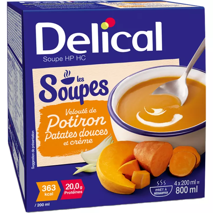 Delical Les Soupes HP HC 4x200 ml