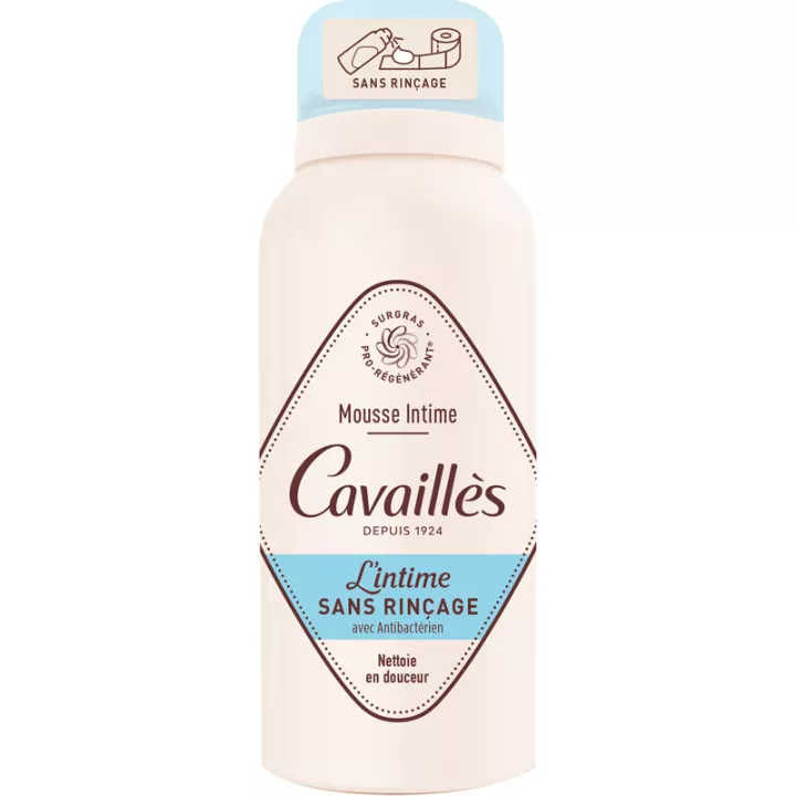 Cavaillès Mousse Intime Sans Rinçage Antibactérien 100 ml