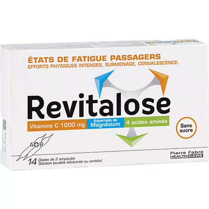 Revitalose 14 Ampolas bebíveis Astenia