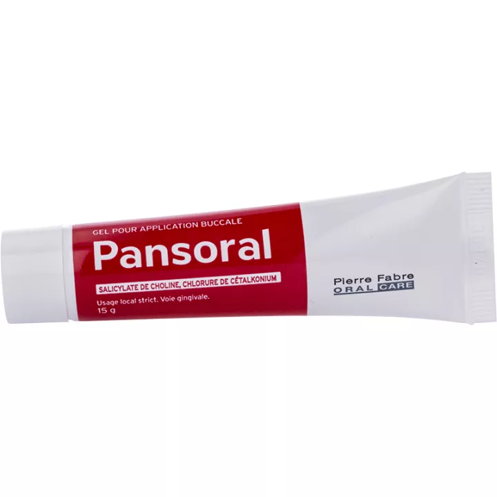 Pansoral Gel Pour Application Buccale 15 g   