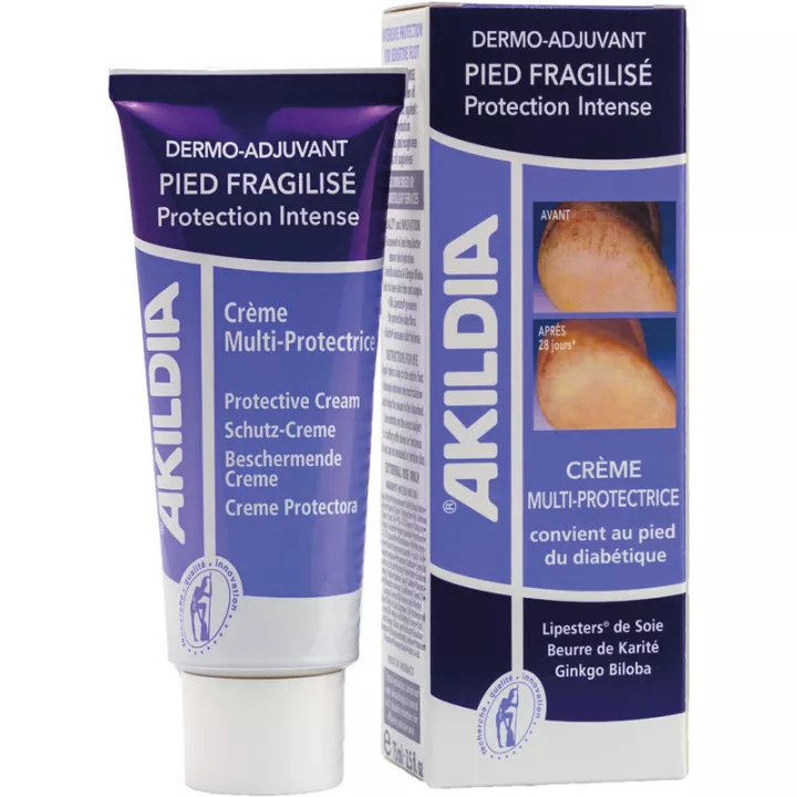 Akildia Crema Protectora Pies Diabéticos 75ml