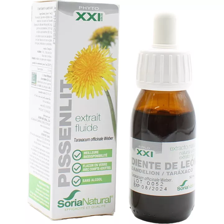 Soria Natural Diente de León Extracto Fluído 50ml