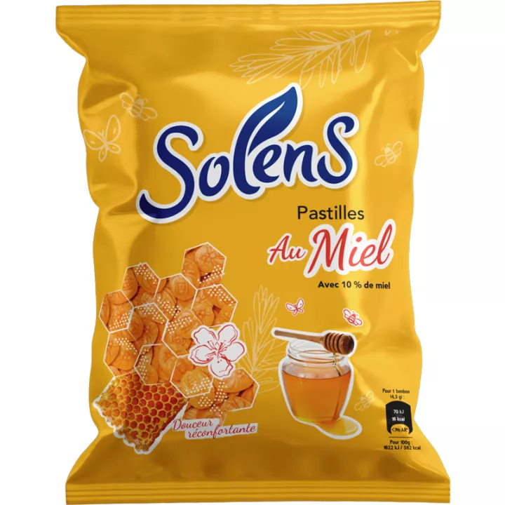 Solens Honey Pastilles 100 g