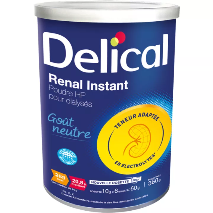 Delical Renal Instant Poeder HP voor Dialysepatiënten 360 g