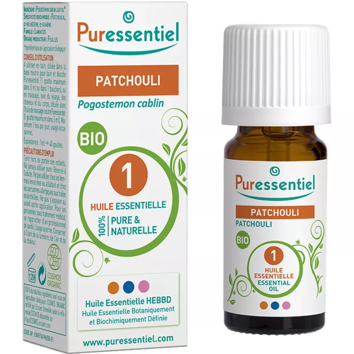 Puressentiel Óleo Essencial Orgânico Patchouli 5 ml