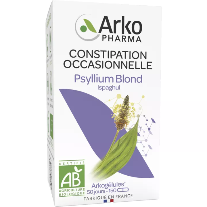 Arkogélules Ispaghul Psyllium Blond Transit Intestinal Bio