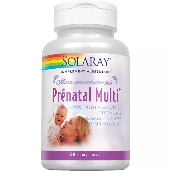 Solaray Prenatal Multi Mi Recién Nacido 60 comprimidos