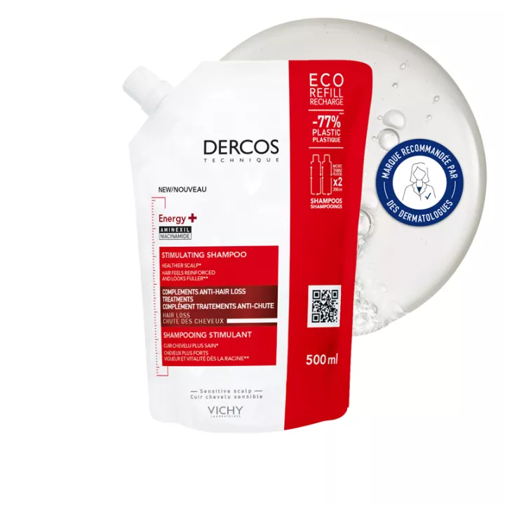 Dercos Energy+ Shampooing Stimulant Chute des Cheveux