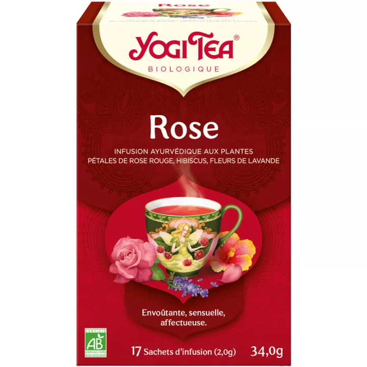 Yogi Tea Infusión de Rosas 17 Bolsitas