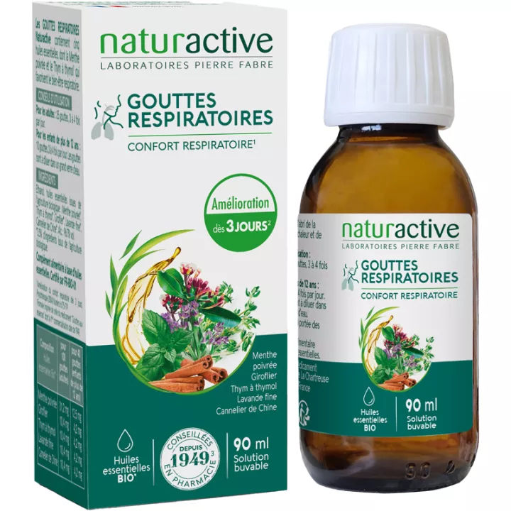 Naturactive Ademhalingsdruppels Orale oplossing