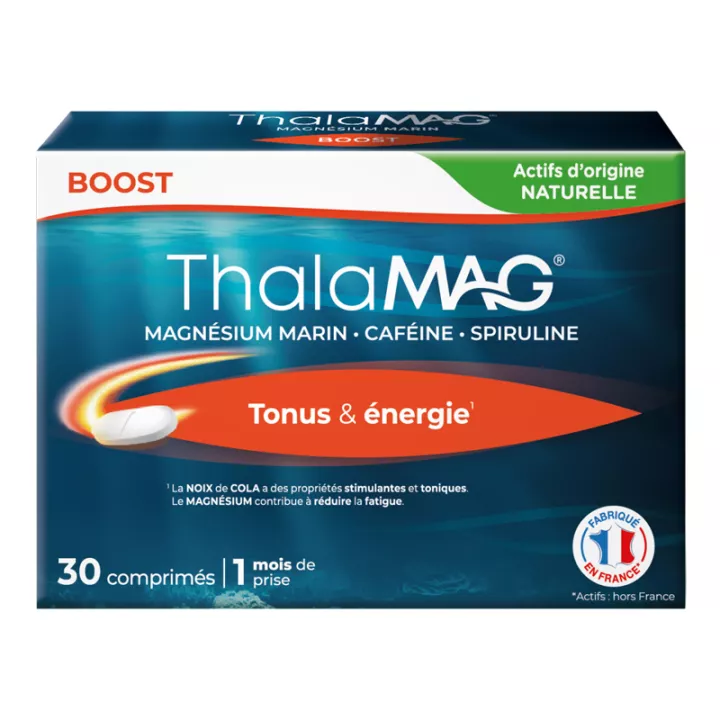 Thalamag Boost Mg Nuts Cola Spirulina 30 comprimidos