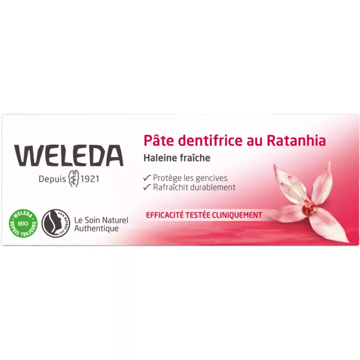 Weleda Oral Care Organic Ratanhia Toothpaste 75 ml