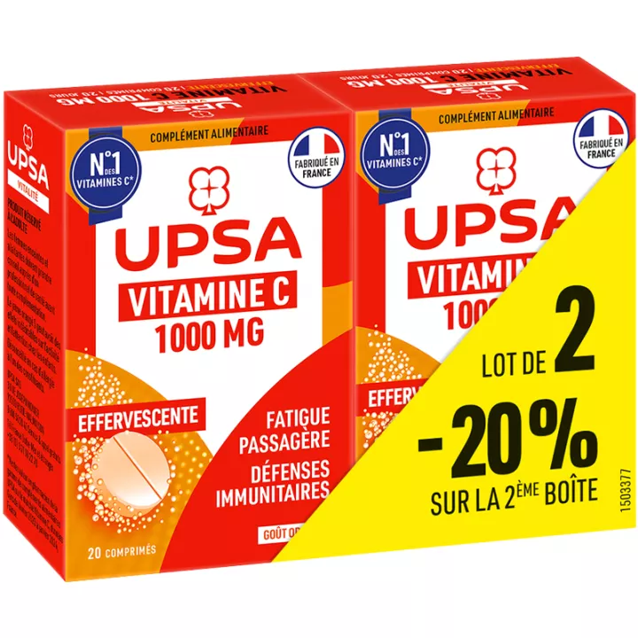 UPSA Vitamina C 1 000 mg Comprimidos efervescentes