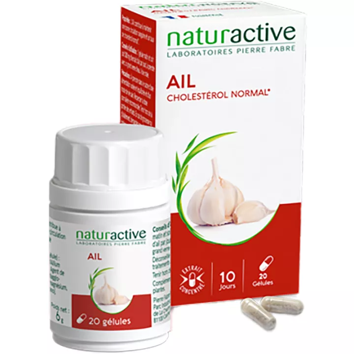 Colesterolo all'aglio Naturactive 20 capsule