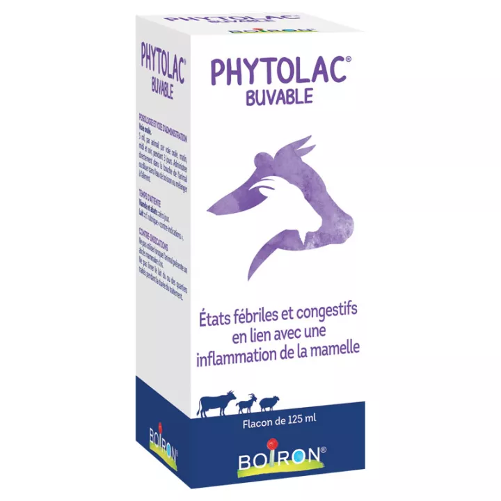 Phytolac États Fébriles Inflammation de la Mamelle Boiron 125 ml