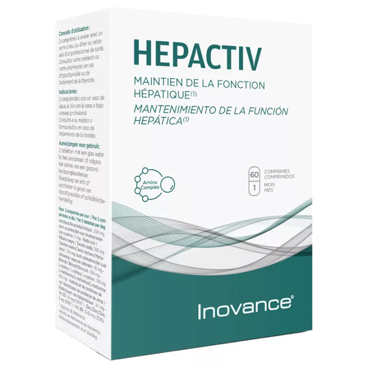 Inovance Hepactiv 60 comprimidos
