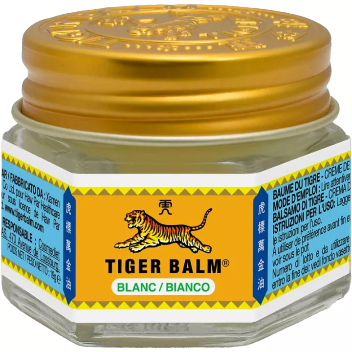 Weißer Tiger Balsam mit ätherischen Ölen