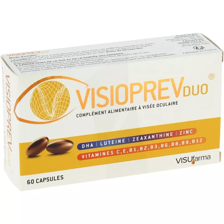 VISIOPREV DUO AMD prevention 60 / 180 Capsules