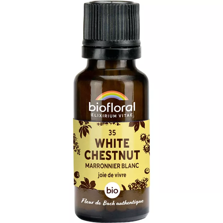 Biofloral Flores de Bach 35 White Chesnut Gránulos sin alcohol