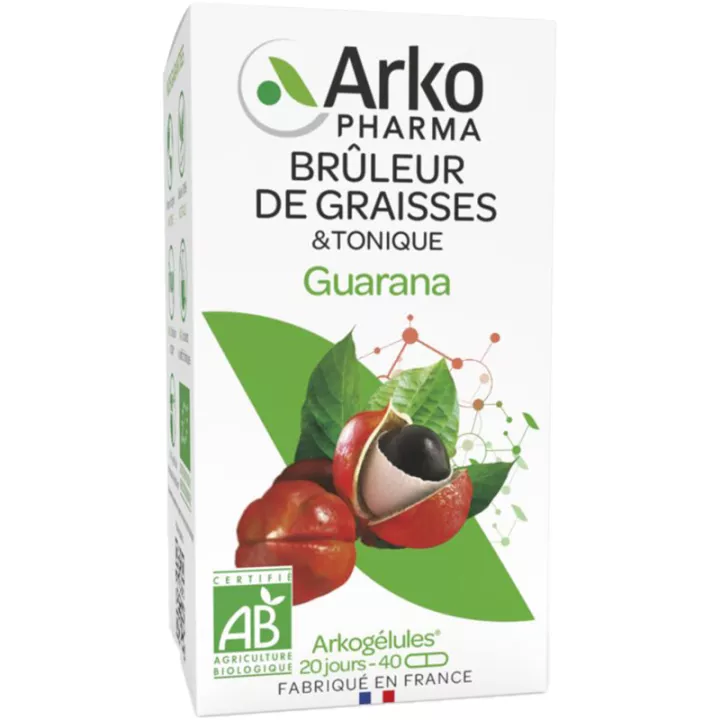 Arkogélules Guaraná Brûleur de Graisses Bio