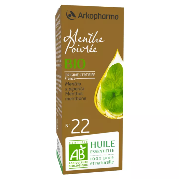 Arkopharma Organic Essential Oil No. 22 Peppermint 10ml