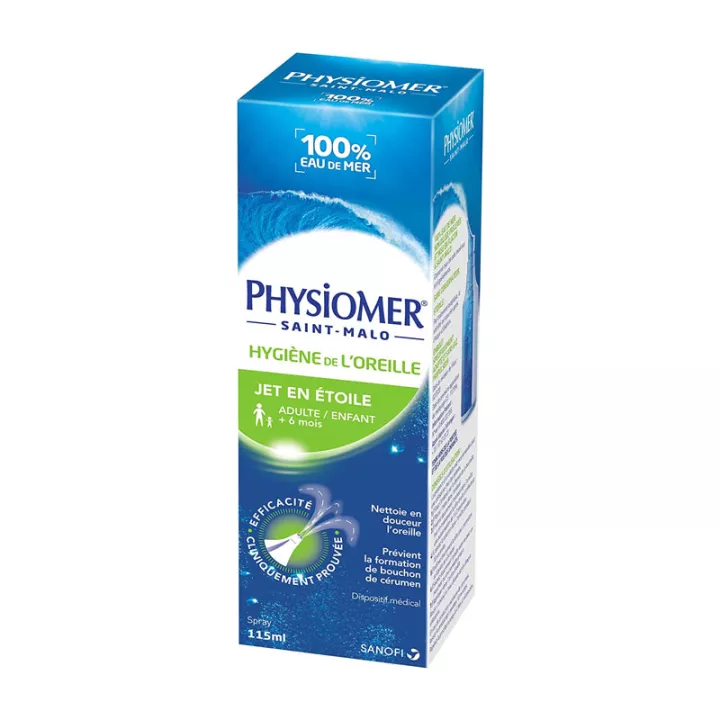 Physiomer Higiene 115ml botella del oído