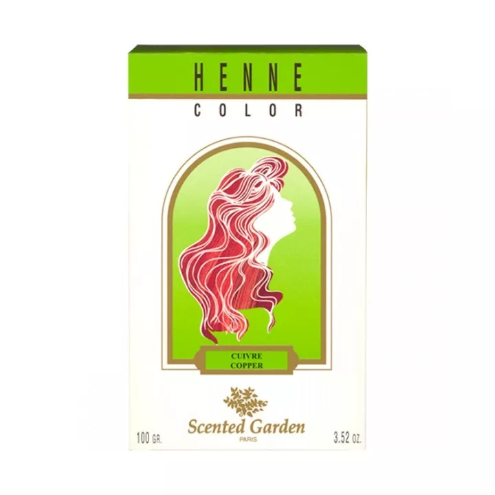 Duftende Garten Haarfarbe Henna Kupfer 100G