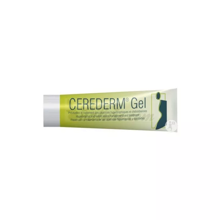 CEREDERM Gel 15g - Pansement Siliconé pour Cicatrices Hypertrophiques et  Chéloïdiennes 3401041407907