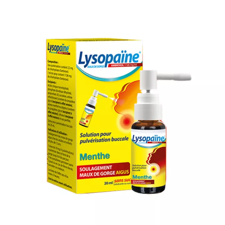 LYSOPAINE Амброксол SPRAY 20ML Жидкость для полоскания рта
