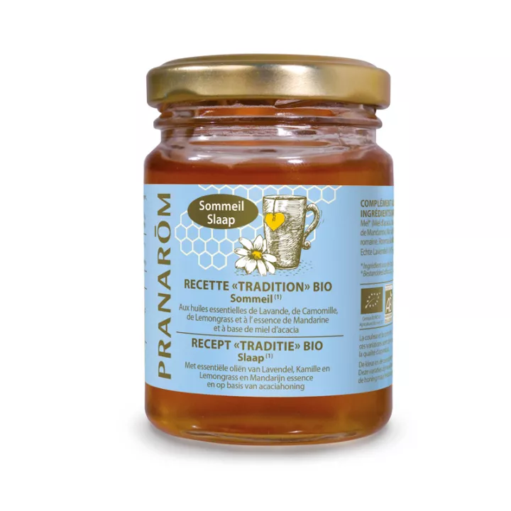 Pranarom Honey Organic Sleep с эфирными маслами