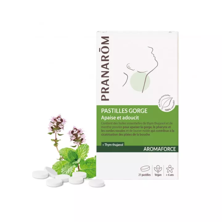 Pranarom Aromaforce Pastiglie Gola 21 Pastiglie