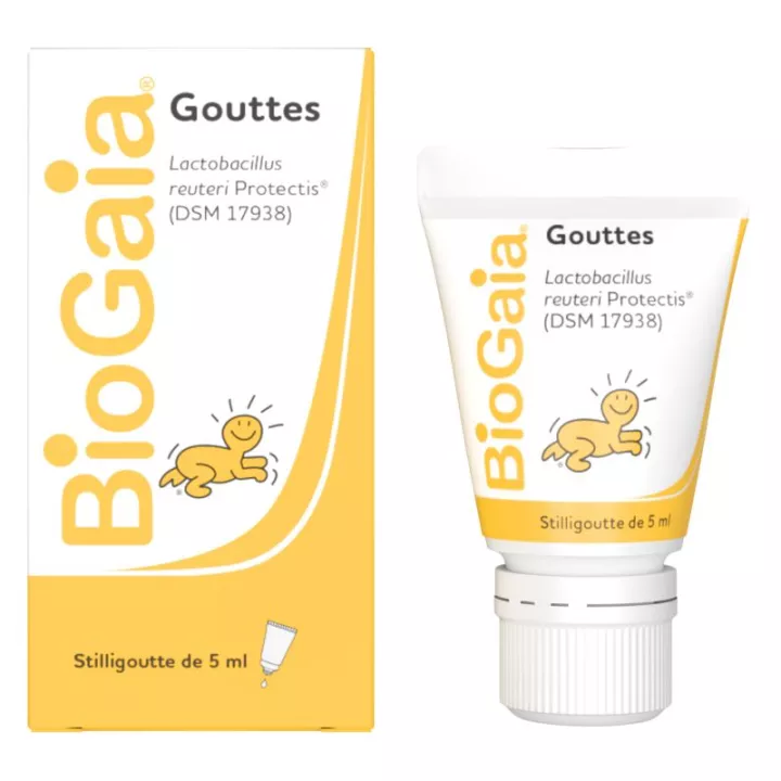Reuteri Gotas BioGaia reduce cólicos lactantes – 5 ml.