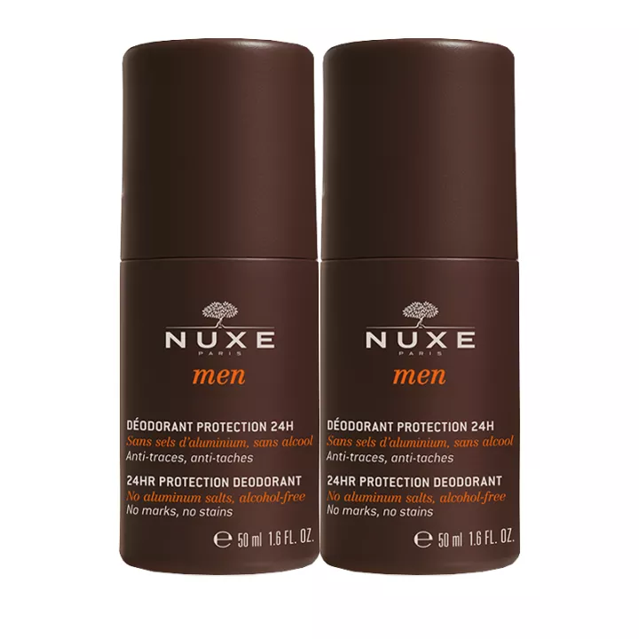 Nuxe Men Déodorant Protection 24H 2 X 50ml