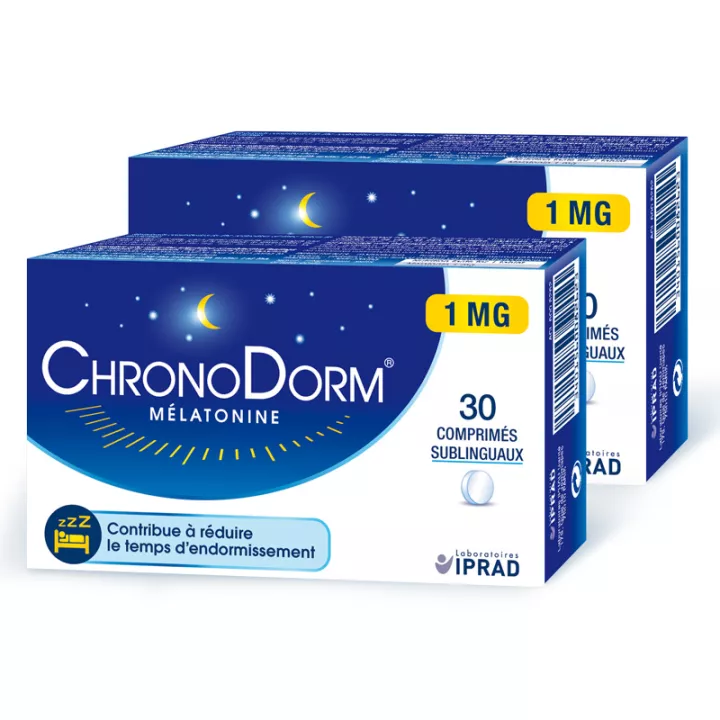 ХроноДорм Мелатонин 1 мг 30 таблеток спит