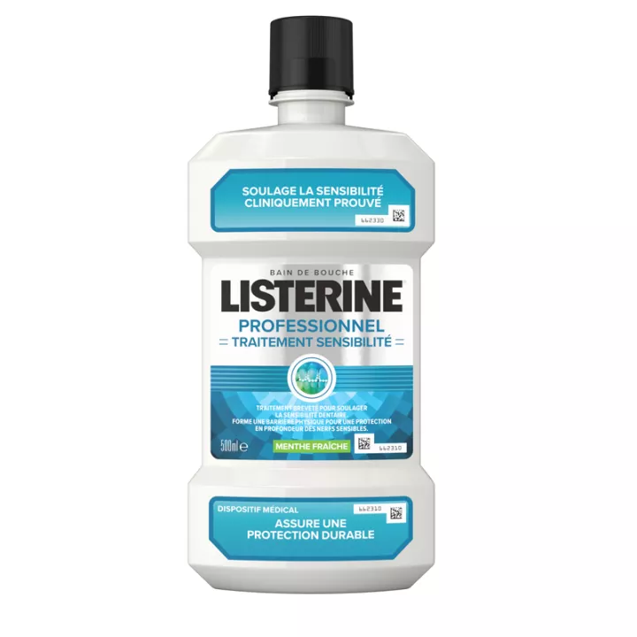 Listerine Professional Mouthwash Tratamento Sensibilidade 500ml