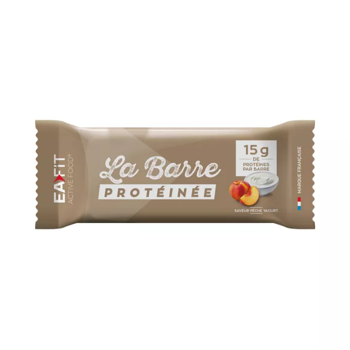 EAFIT EAFIT La Barre Protéinée Pomme/Pêche Yaourt 46g