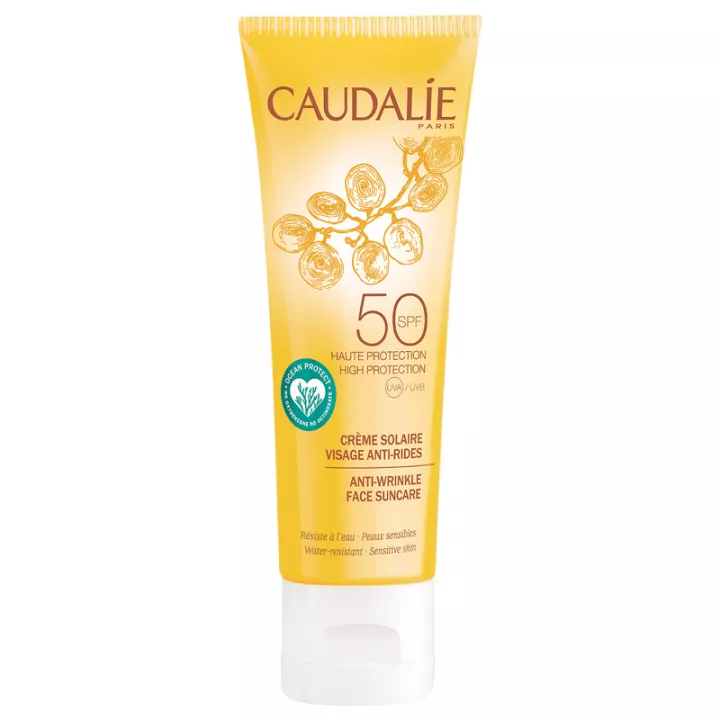 Caudalie Anti-Wrinkle Face Sunscreen SPF50