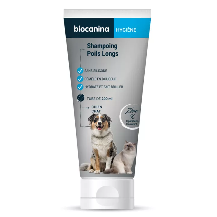 Biocanina Langhaar Shampoo Hond Kat 200 ml