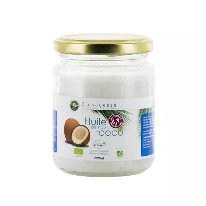 EcoIdeas Biologische Kokosolie 200 ml
