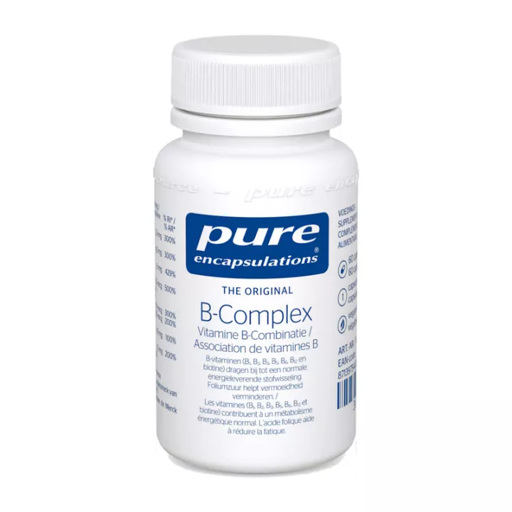 B Complex Pure Encapsulation 60 caps