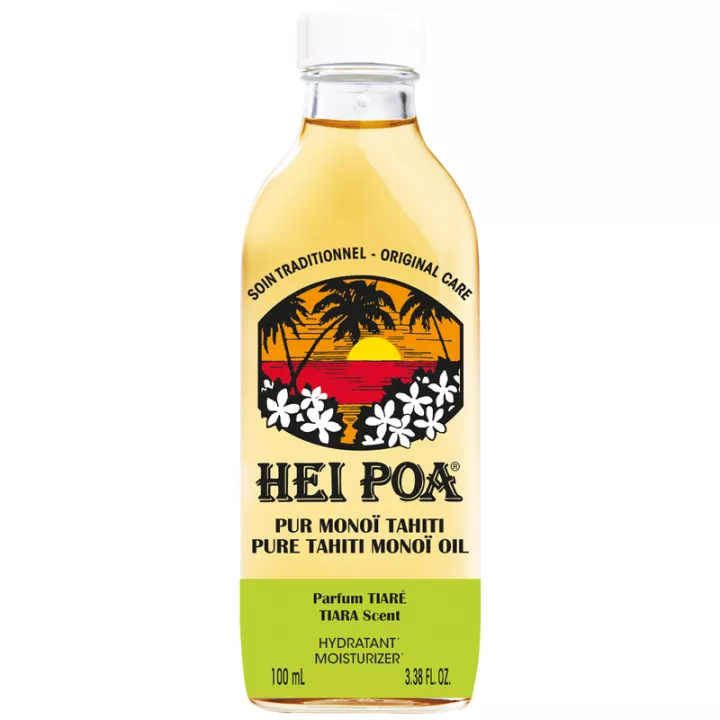 Hei Poa Pur Monoi Tahiti Fleur de tiaré 100ml