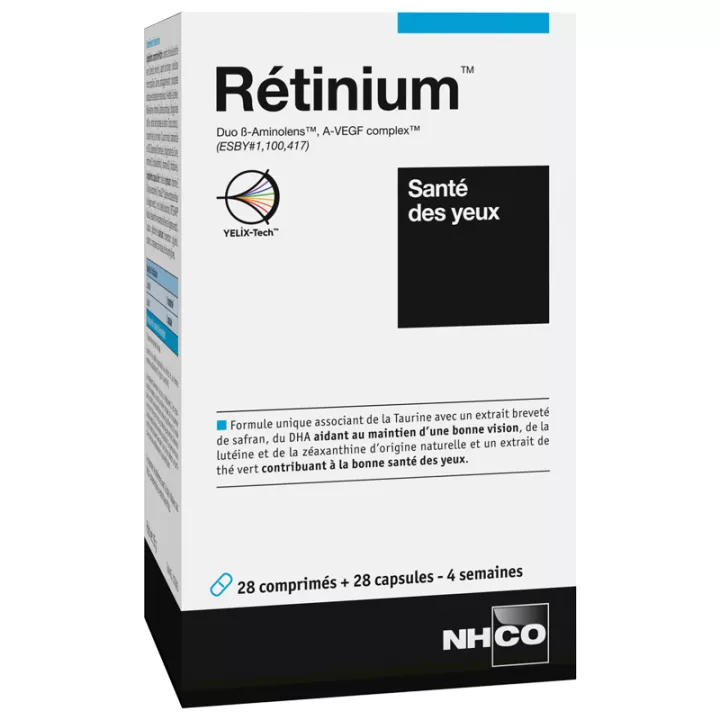 Comprimidos NHCO Retinium Eye Health 2x28