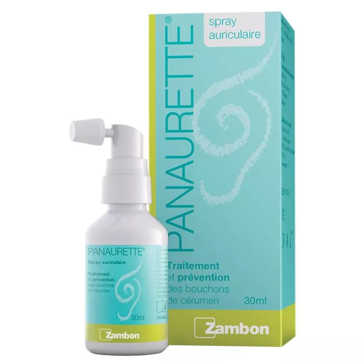 Panaurette Solução auricular em spray 30 ml Zambon