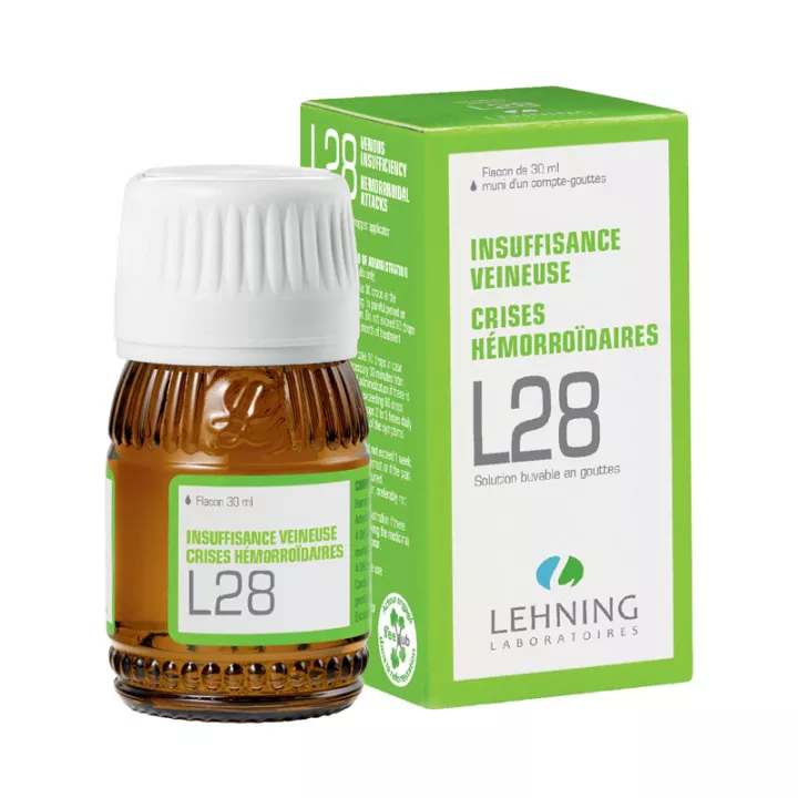 Lehning L28 Venöse Insuffizienz Hämorrhoiden-Krise 30ml